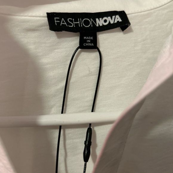 Fashion Nova Gray Checkered Jumpsuit - Picture 4 of 5